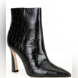ANTONIO MELANI‎ Black Ankle Boots with Heel